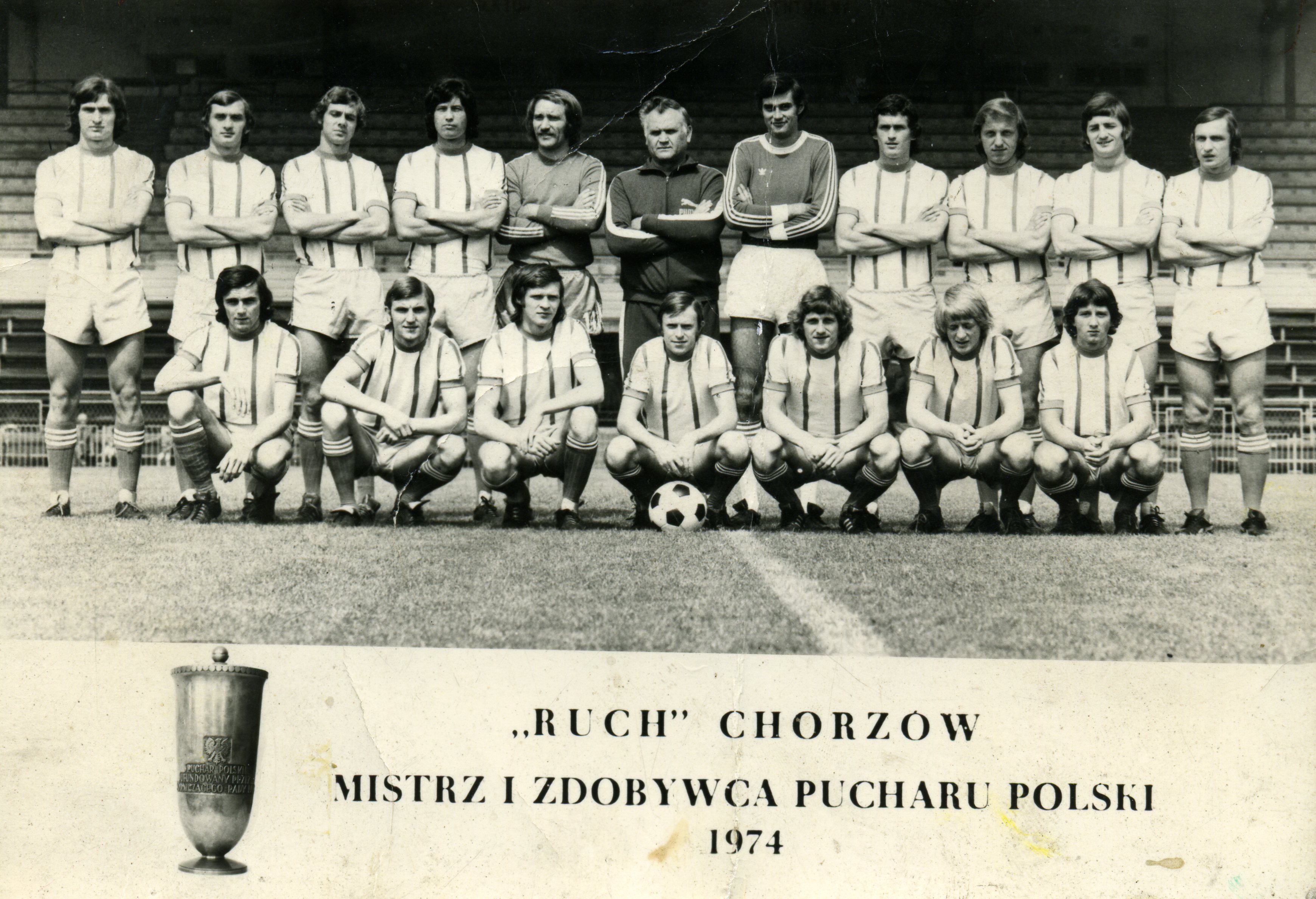 Ruch Chorzów - Mistrz Polski 1974